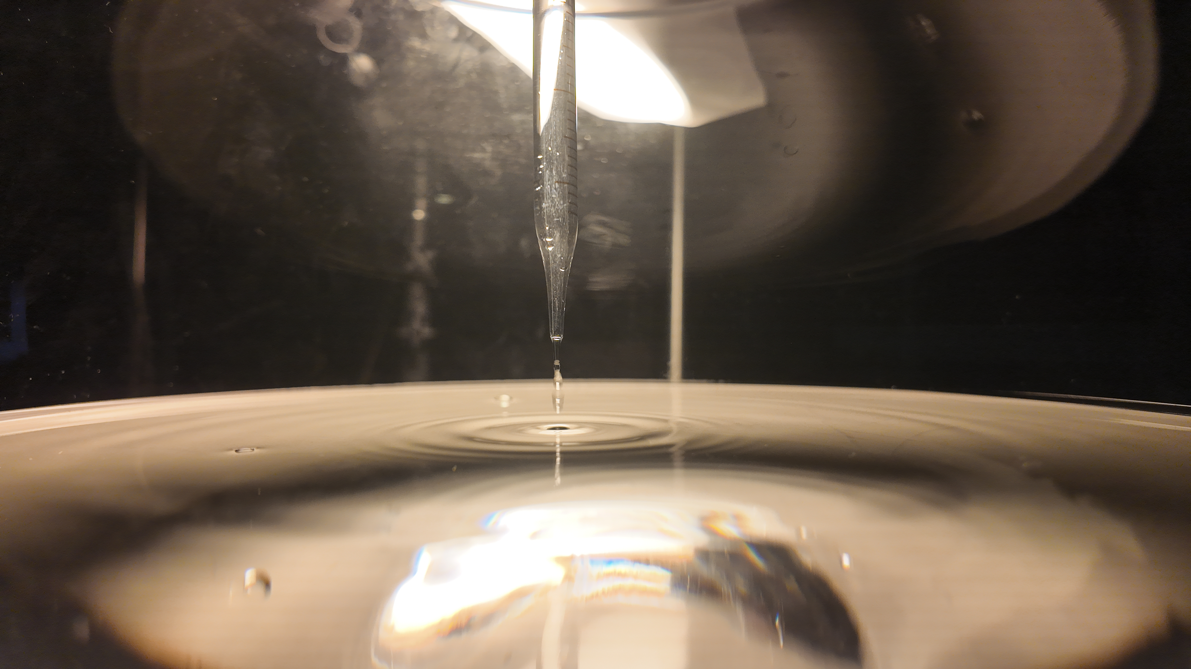Dropping Water with a Pipette